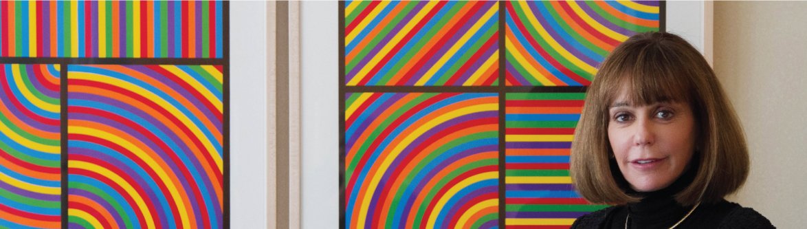 Erica Hartman with fine art